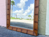 Handsome Faux Bamboo Mirror