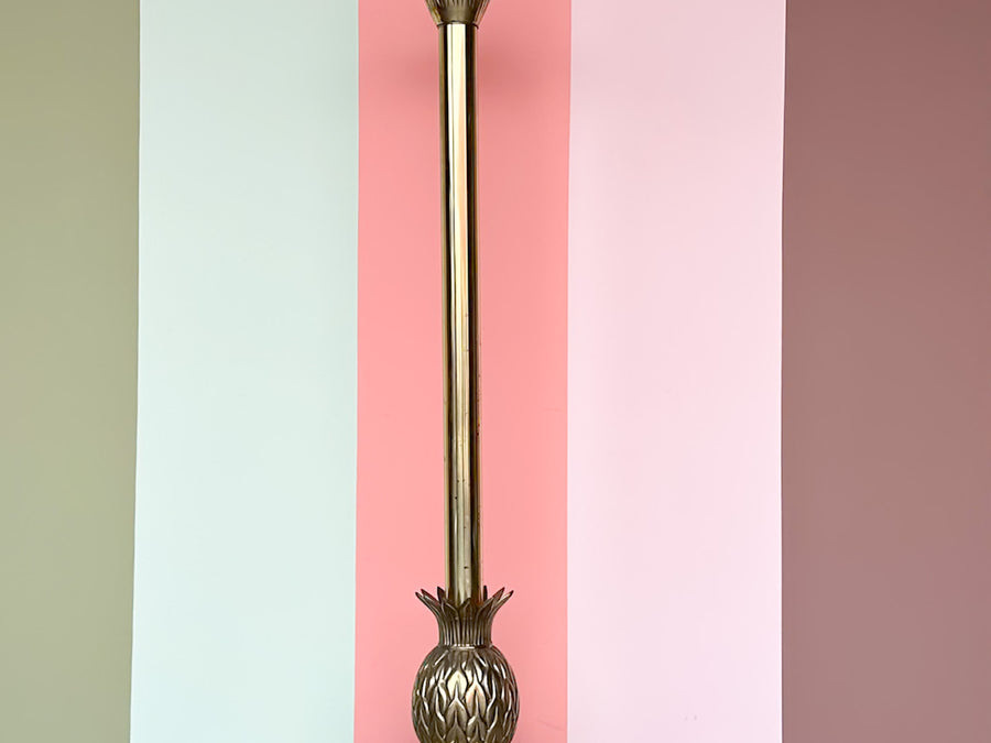 Brass Pineapple Floor Lamp