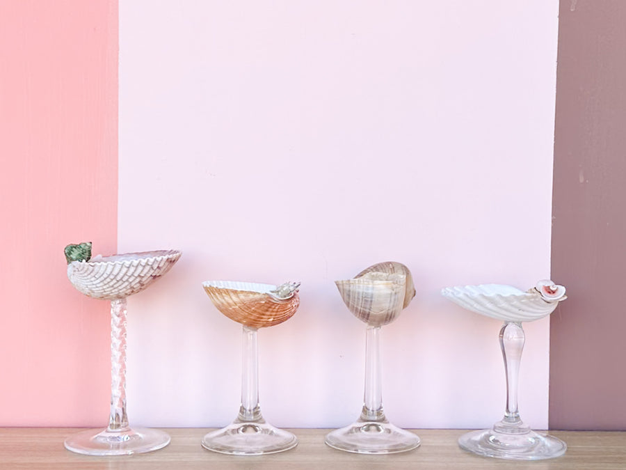 Set of Four Shell Coupes