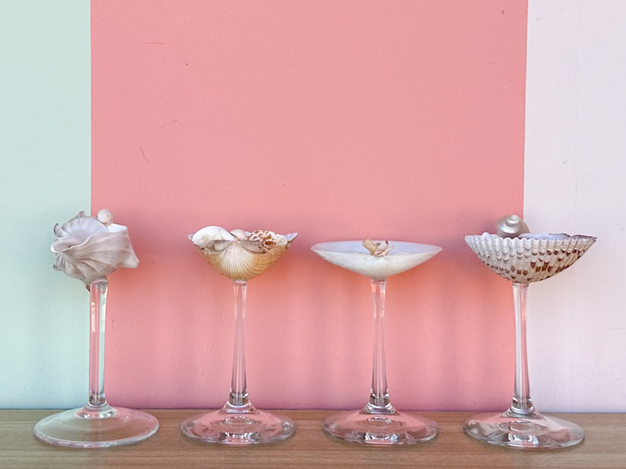 Set of Four Shell Coupes