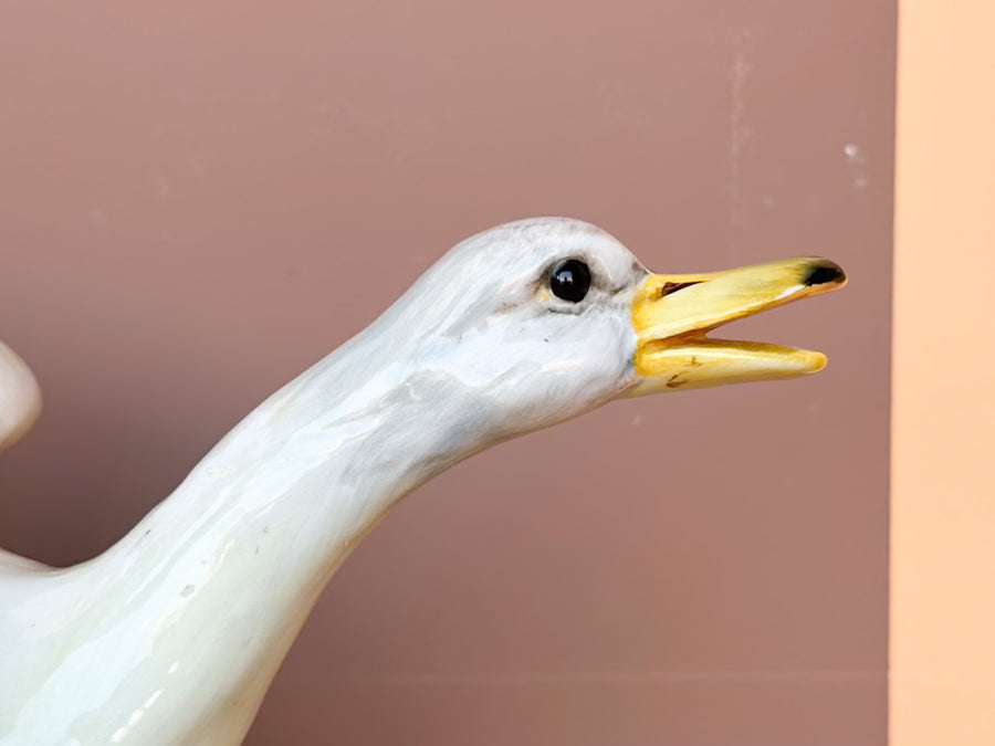 Sweet Italian Ceramic Duck