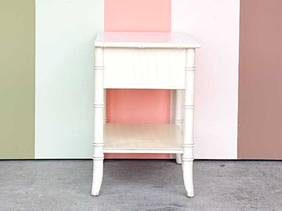 Thomasville Faux Bamboo Nightstand