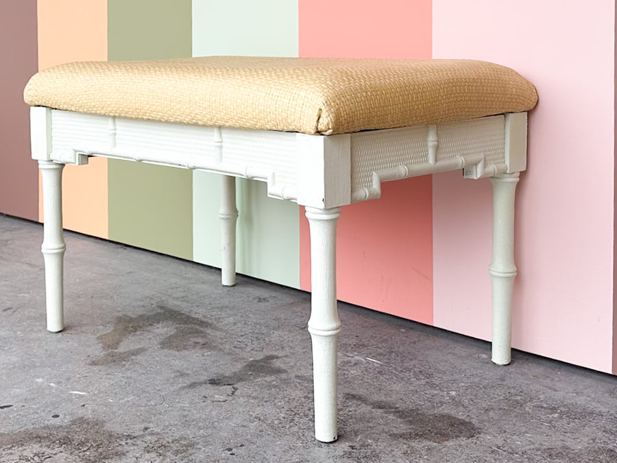 Faux Bamboo Omega Bench
