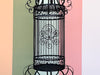 Whimsical Wrought Iron Birdcage