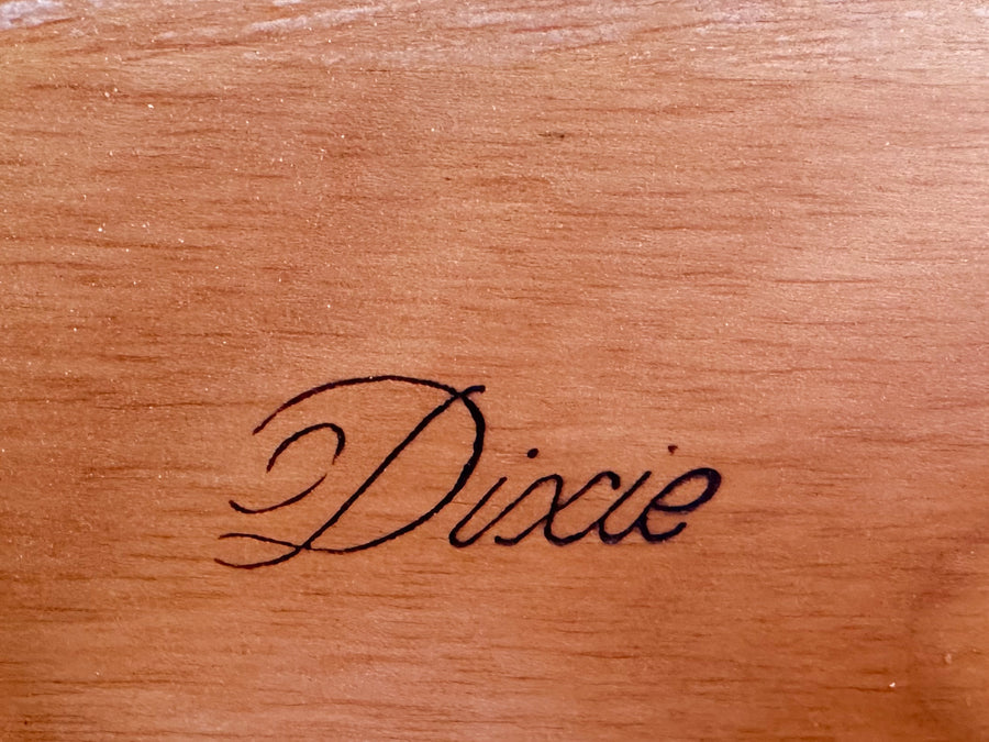 Pair of Dixie Aloha Faux Bamboo Nightstands