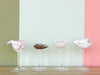 Set of Four Shell Chic Coupes