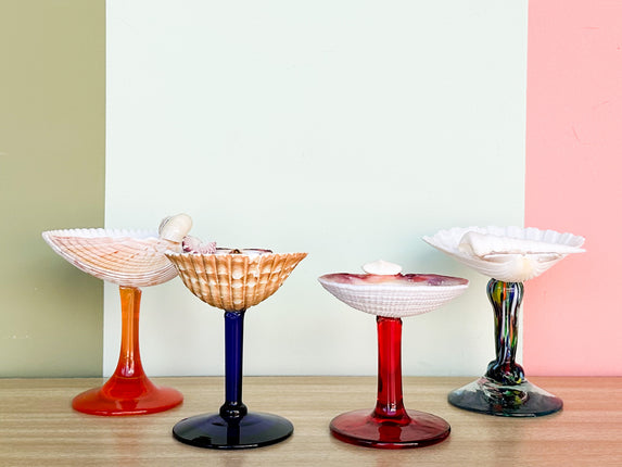 Set of Four Shell Coupes