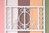 Pair of Whimsical Rattan Twin Headboards