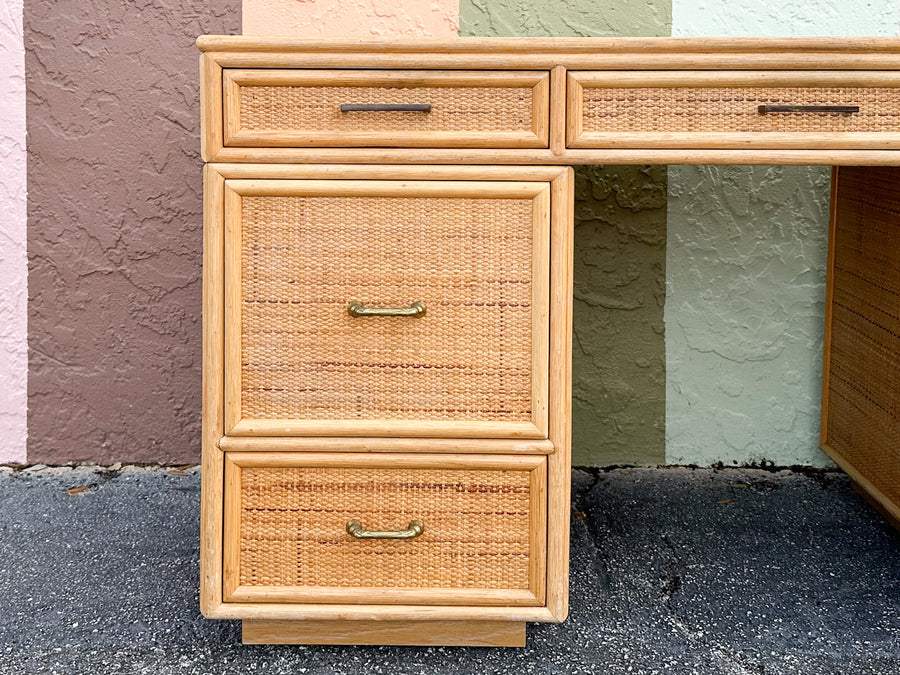 Bielecky Brothers Rattan Desk