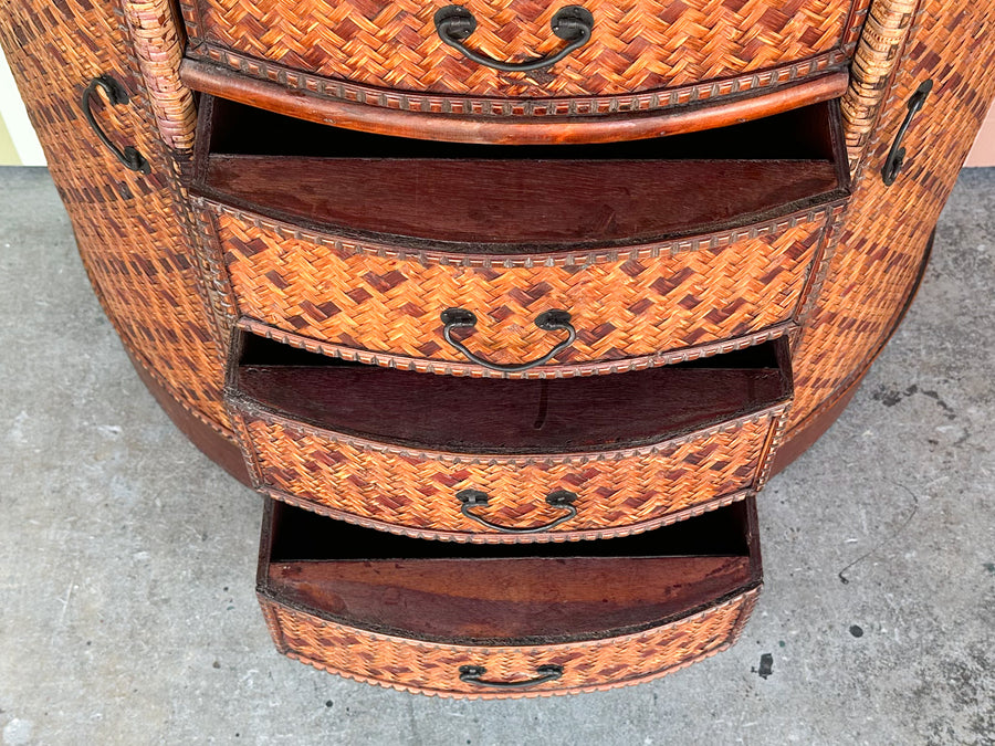 West Indies Style Bar Cabinet