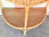 Cute Wicker Demilune