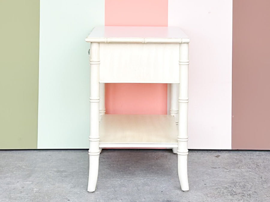 Thomasville Faux Bamboo Nightstand