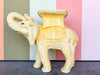 Chalkware Elephant Garden Seat by Marwal