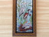 Heron Family Needlepoint Framed Art