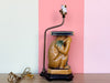 Majolica Style Monkey Lamp