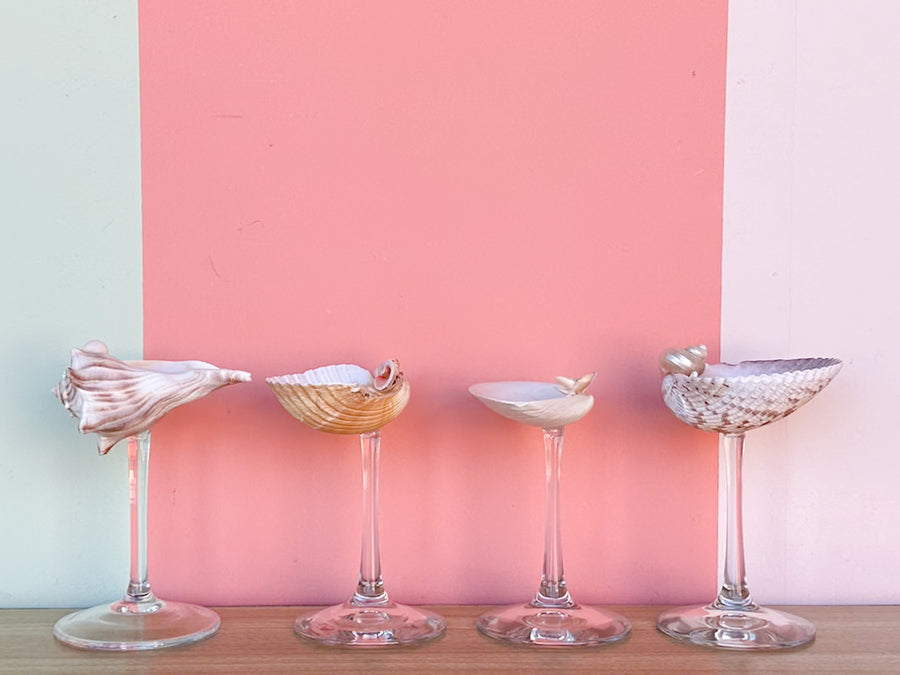Set of Four Shell Coupes