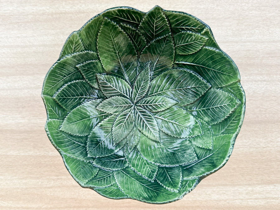 Set of Six Italian Leaf Bowls
