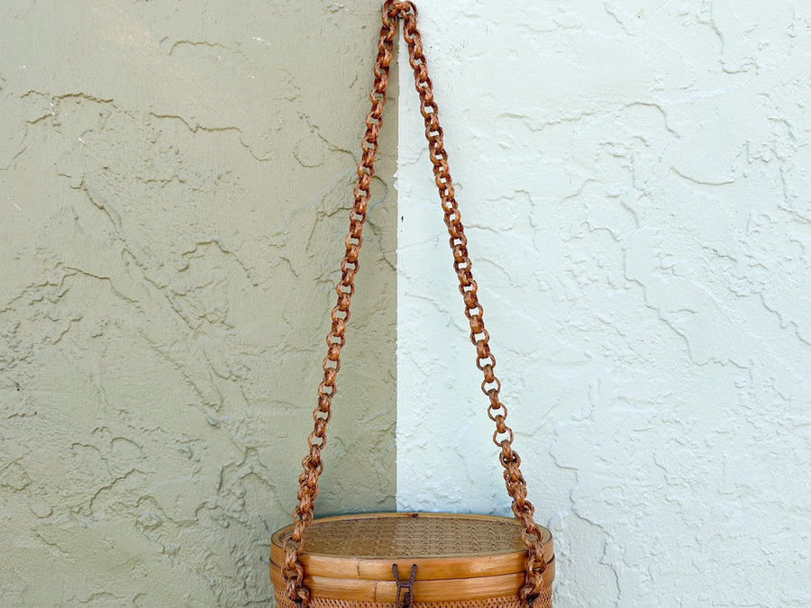 Rattan Basket Purse