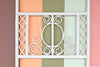 Pair of Whimsical Rattan Twin Headboards