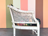 Faux Bamboo and Cane Bench