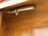 Handsome Wood Pagoda Cabinet