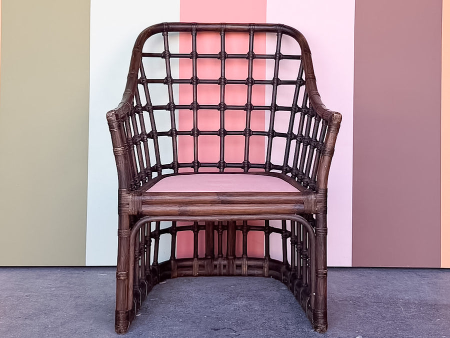 Brown Jordan Rattan Lounge Chair