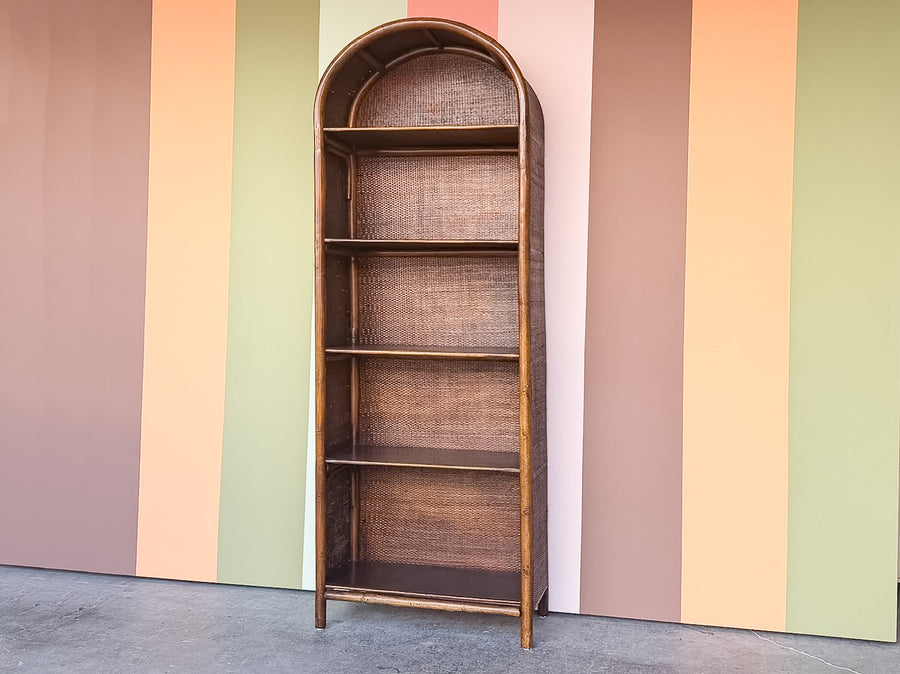 Handsome Cane Etagere