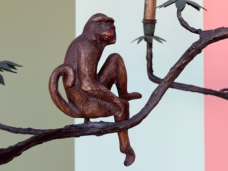 Whimsical Monkey Huebbe Chandelier