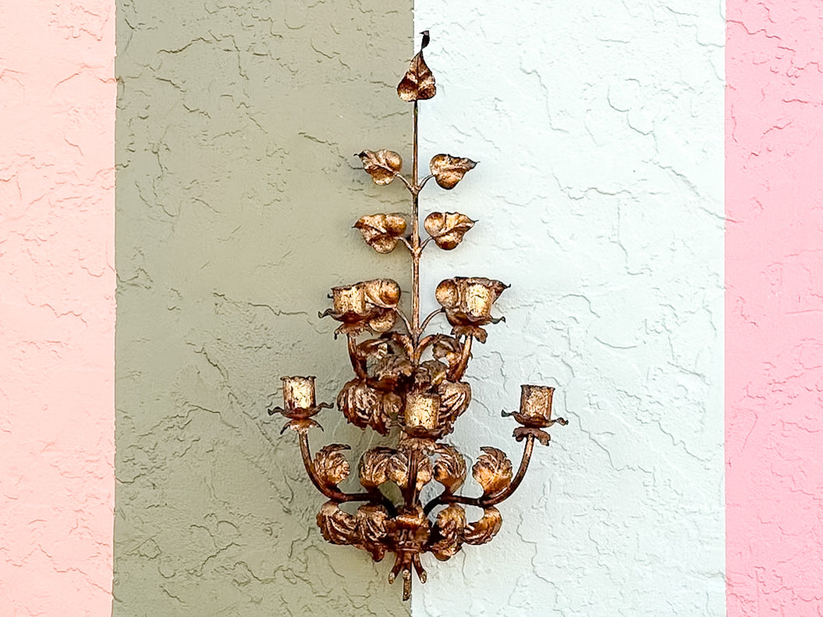 Hollywood Regency Wall Sconce