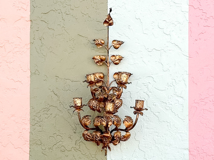 Hollywood Regency Wall Sconce