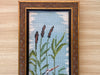 Heron Family Needlepoint Framed Art