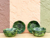 Set of Six Italian Leaf Bowls