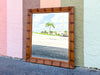 Handsome Faux Bamboo Mirror