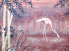 Old Florida Flamingos Original Art by Lee Reynolds