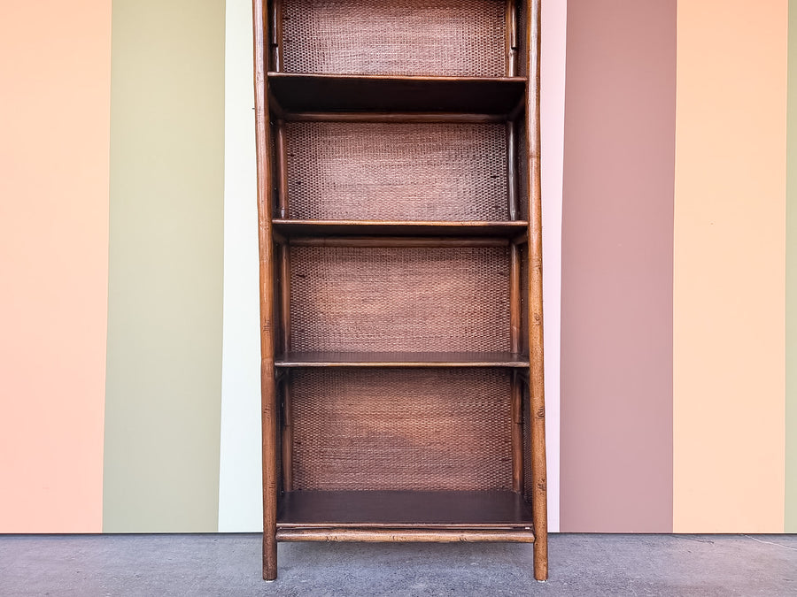 Handsome Cane Etagere