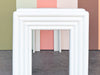 Palm Beach Style Rattan Console