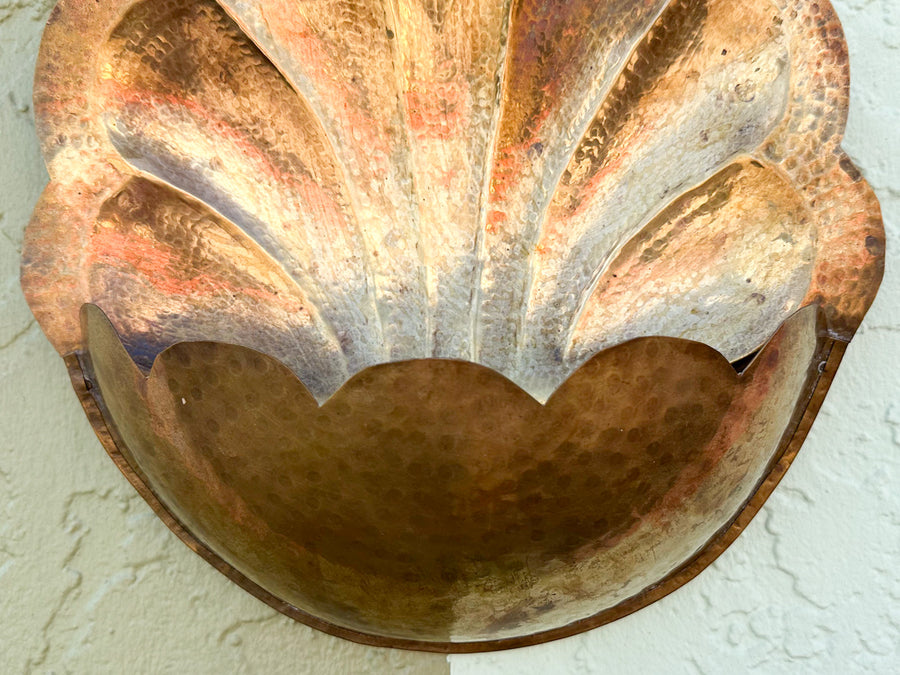 Brass Shell Wall Pocket