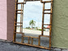 Regency Chic Faux Bamboo Metal Mirror