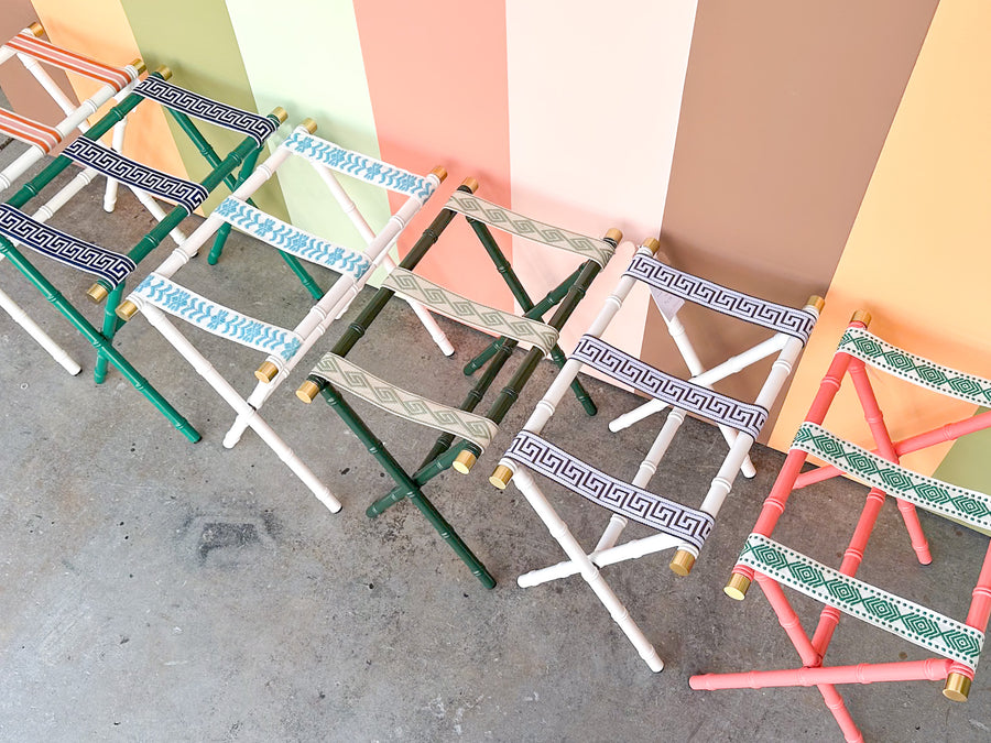 Faux Bamboo Luggage Rack - Gail