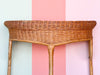 Cute Wicker Demilune