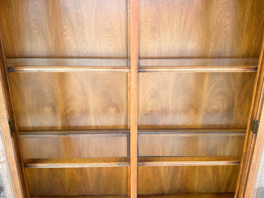 Handsome Wood Pagoda Cabinet