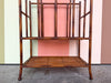 Metal Faux Bamboo Magazine Rack