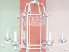 Fab Faux Bamboo Pagoda Chandelier