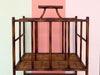 Metal Faux Bamboo Magazine Rack