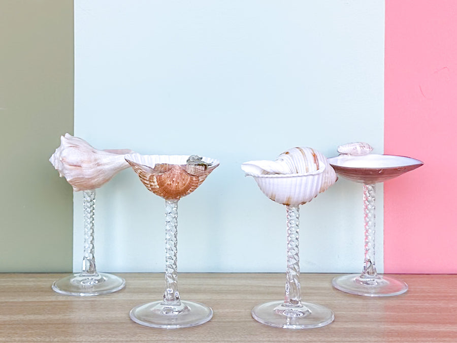 Set of Four Shell Coupes