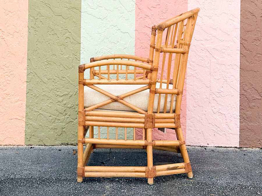 Coastal Brighton Style Rattan Chair