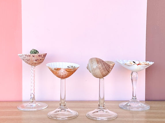 Set of Four Shell Coupes