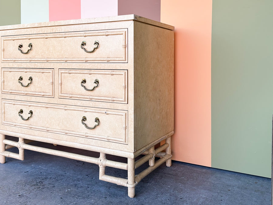 Ficks Reed Rattan Dresser