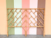 Rattan Chippendale Queen Headboard