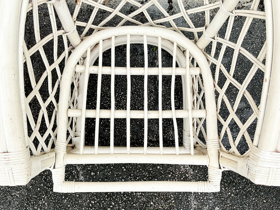 Pair of Ficks Reed Barrel Chairs
